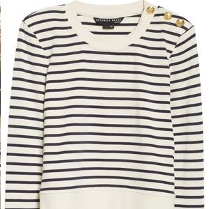Veronica Beard Striped Top